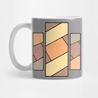 Satisfying colors with satisfying shapes and lines Mug